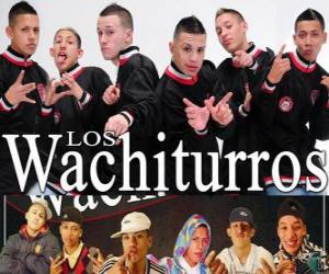 пазл Wachiturros аргентинской группы